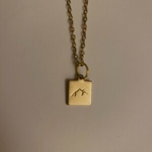 Square Mountain Necklace
